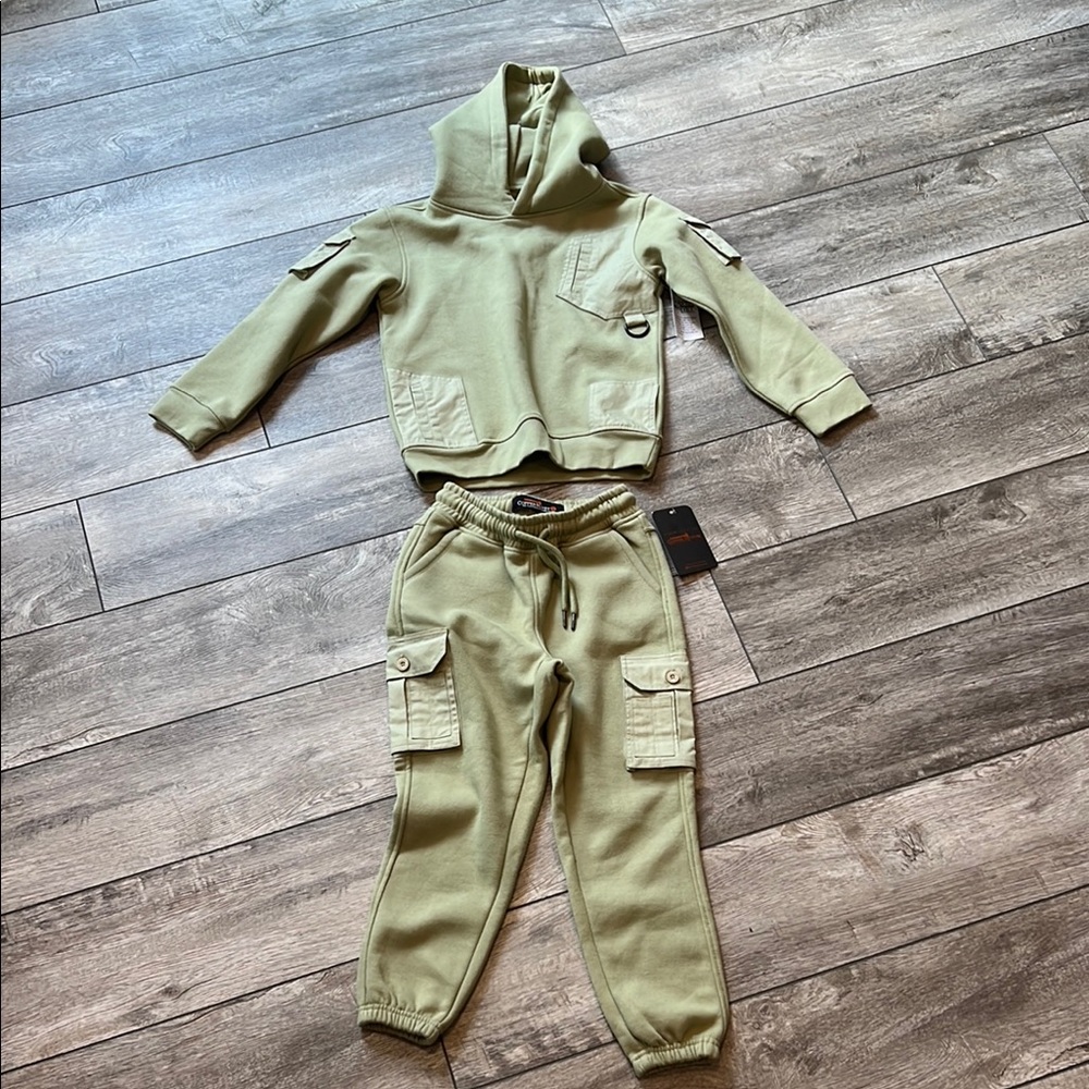 Copper Rivet Hoodie and Jogger Set
